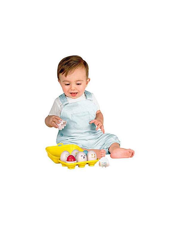 tomy hide and squeak eggs activity toy
