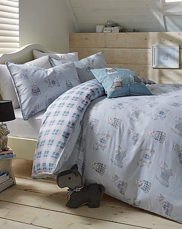 Lorraine Kelly Scottie Dog Duvet Cover