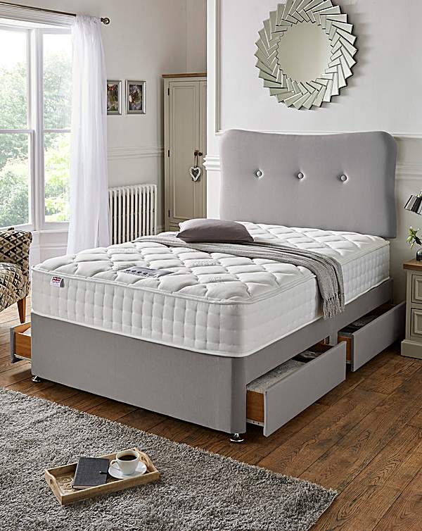 Rest Assured 1400 Silk Divanset 4 Drawer