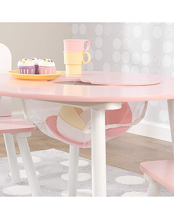 Kidkraft Round Storage Table 2 Chairs