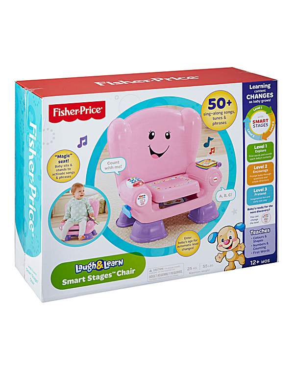 Fisher Price Smart Stages Chair Pink