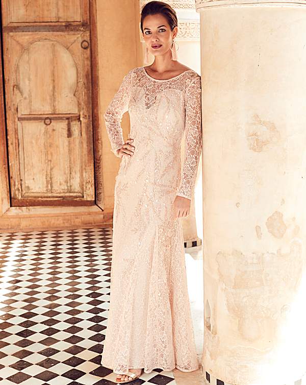 joanna hope beaded bridal dress