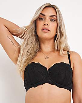 Buy Ann Summers Black Sexy Lace Planet Multiway Strapless Bra from