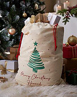 personalized christmas bags