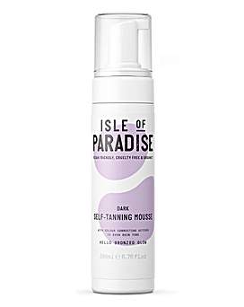 Isle of Paradise Self-Tanning Mousse - Dark 200ml