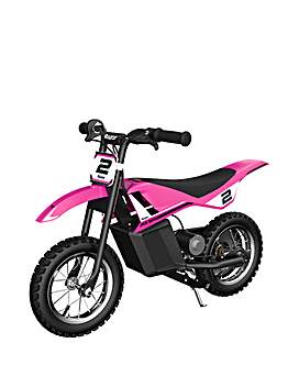 Pink razor store electric dirt bike