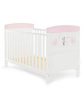 obaby minnie mouse cot bed