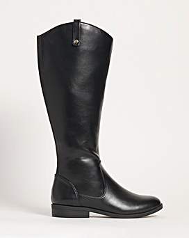 Plus size hot sale riding boots