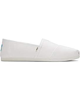 Toms sales white shoes