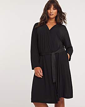 Cosabella Sicilia Short Robe in Black FINAL SALE (30% Off)