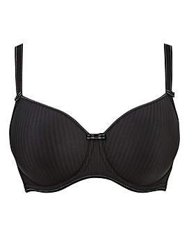 Freya, Intimates & Sleepwear, Freya Womens Idol Moulded Balcony Bra  Blackpinstripe Size 32h Us Nwt