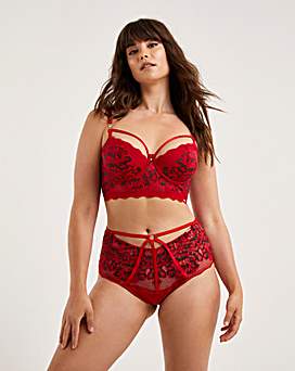 Figleaves Curve Amore Brief Red/Black