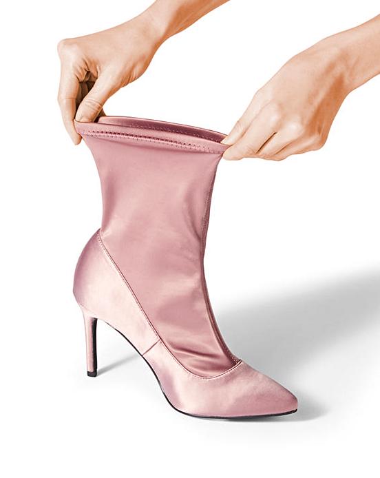 aere chunky leather sock boots