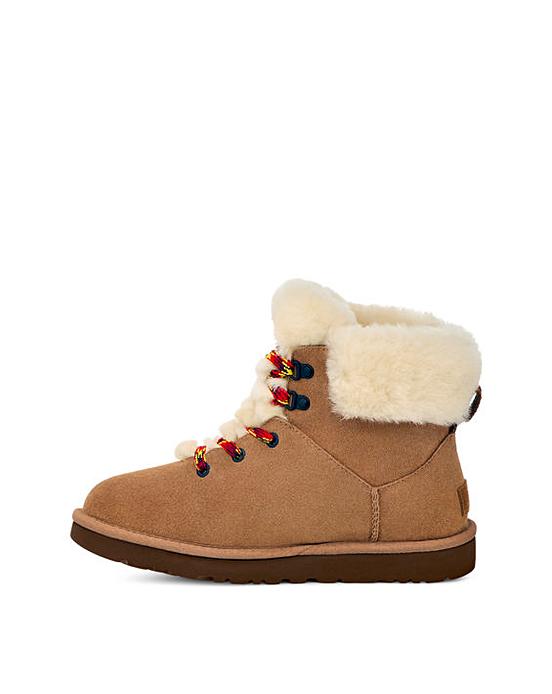 classic mini alpine lace ugg