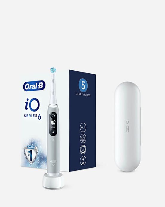 Oral-B IO6 Grey Opal Electric Toothbrush | J D Williams