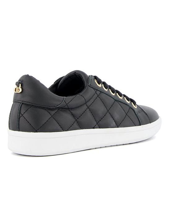 dune quilted trainers