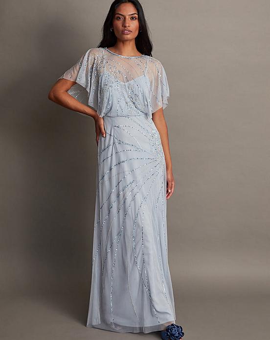 Monsoon Sienna Embellished Maxi Dress | J D Williams