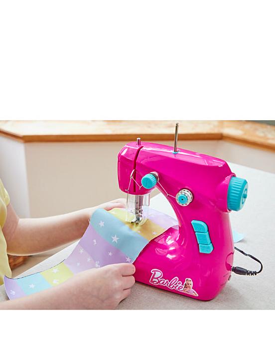 Barbie Sewing Machine with Doll Home Essentials