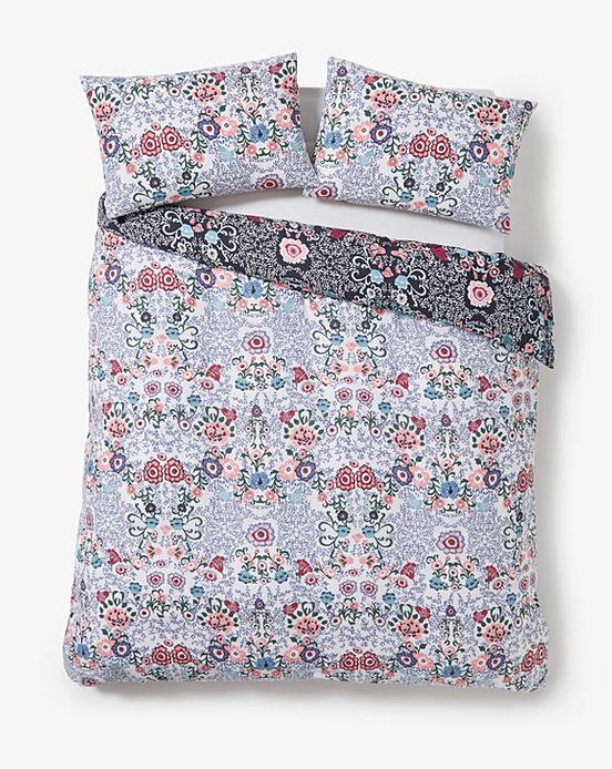 Alexandra Pure Cotton Duvet Cover Set J D Williams