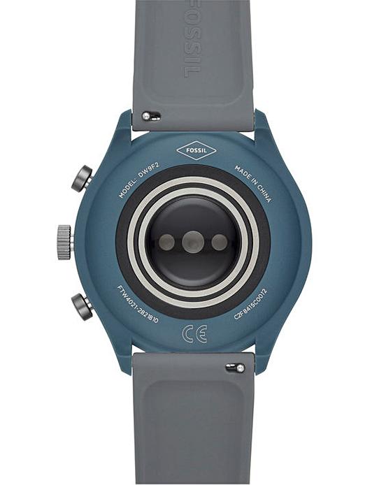 fossil smart watch blue