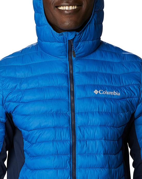 Columbia Powder Pass Hooded Jacket | Premier Man