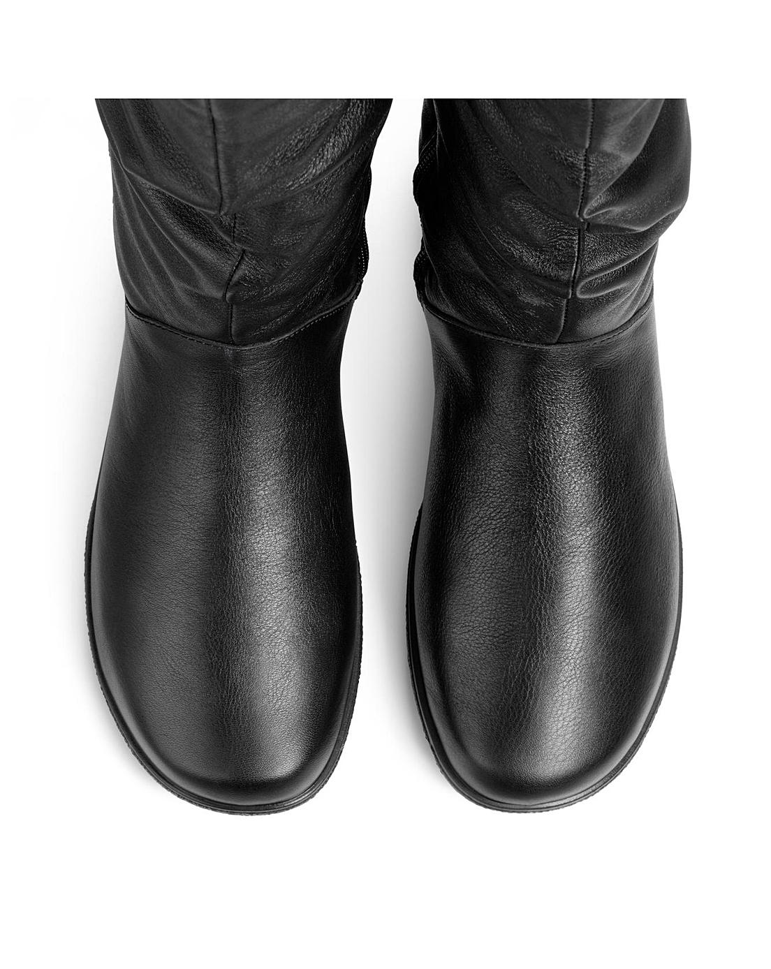 hotter melody mid calf boot