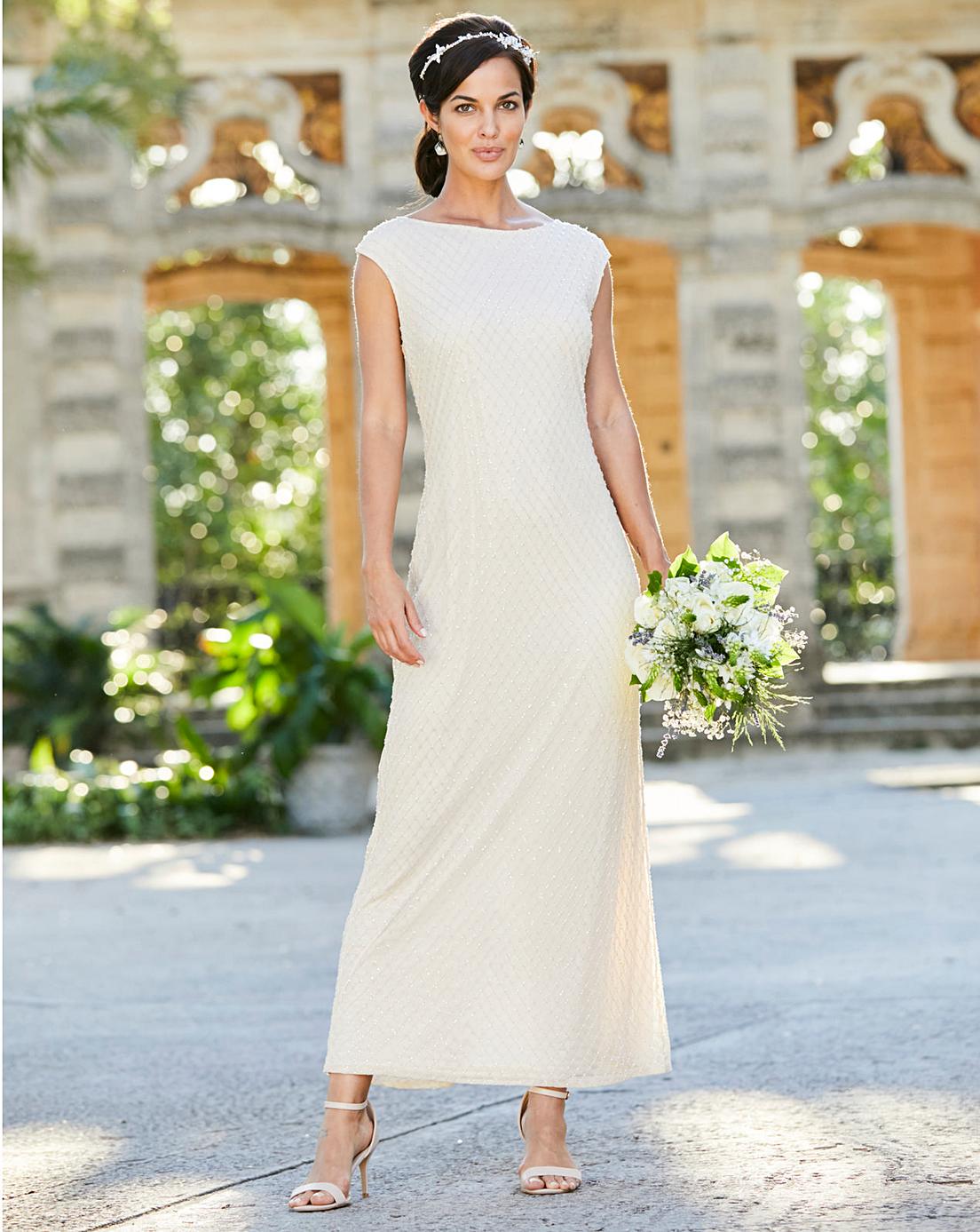 Joanna Hope Bridal Beaded Maxi Dress | J D Williams