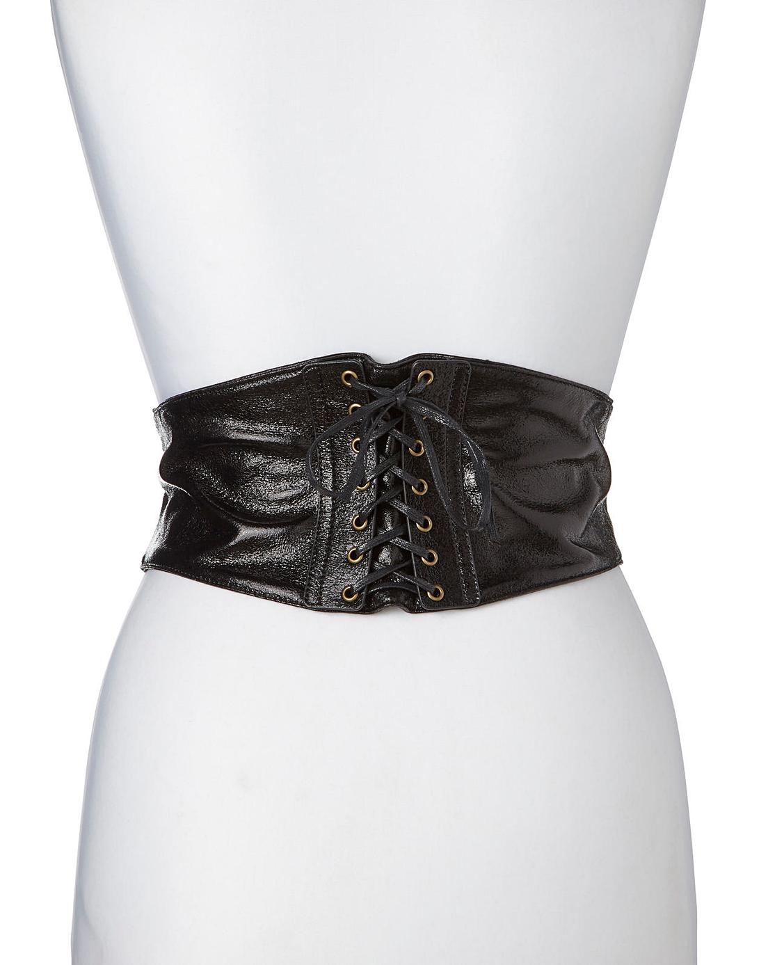 Crackle Corset Waist Belt Ambrose Wilson