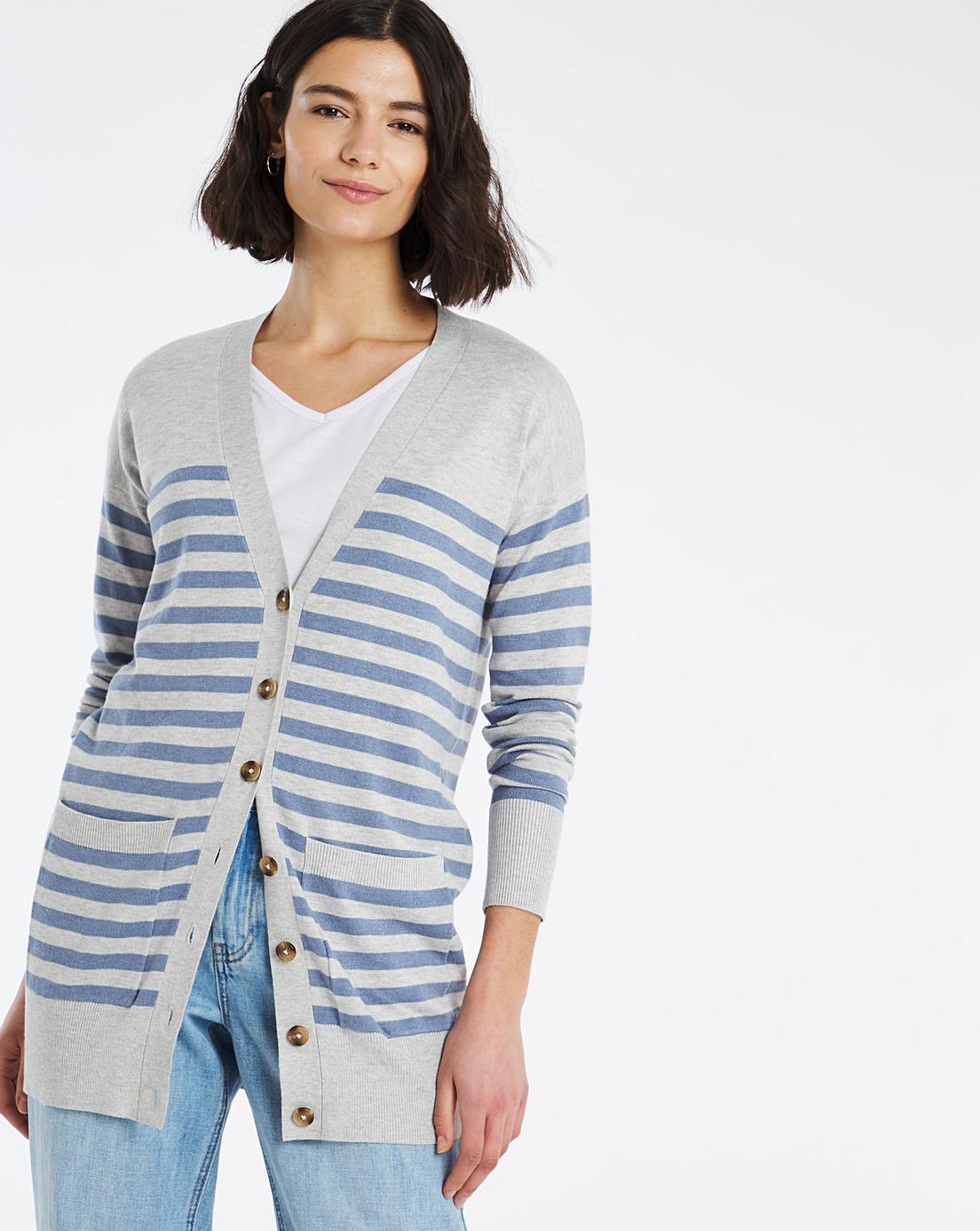 Boyfriend Cardigan | J D Williams