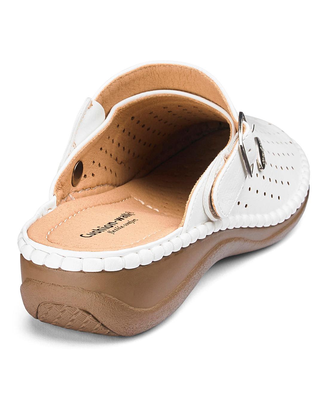 Cushion Walk Mule Sandals EEE Fit Premier Man
