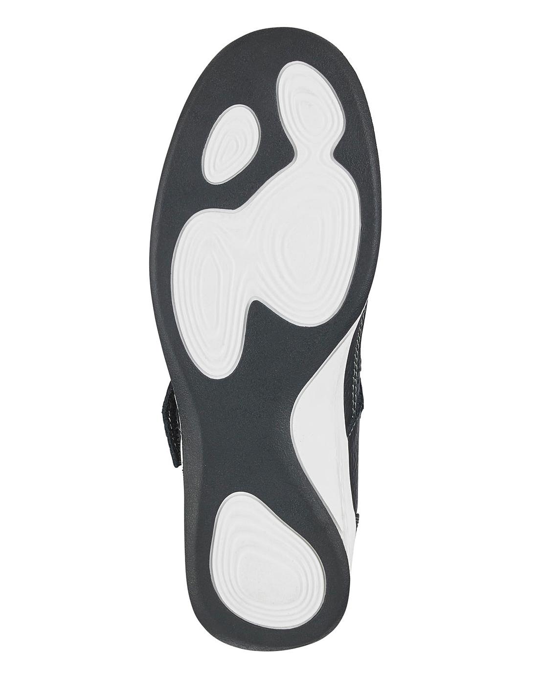 Cushion Walk Leather Shoes EEE Fit Crazy Clearance