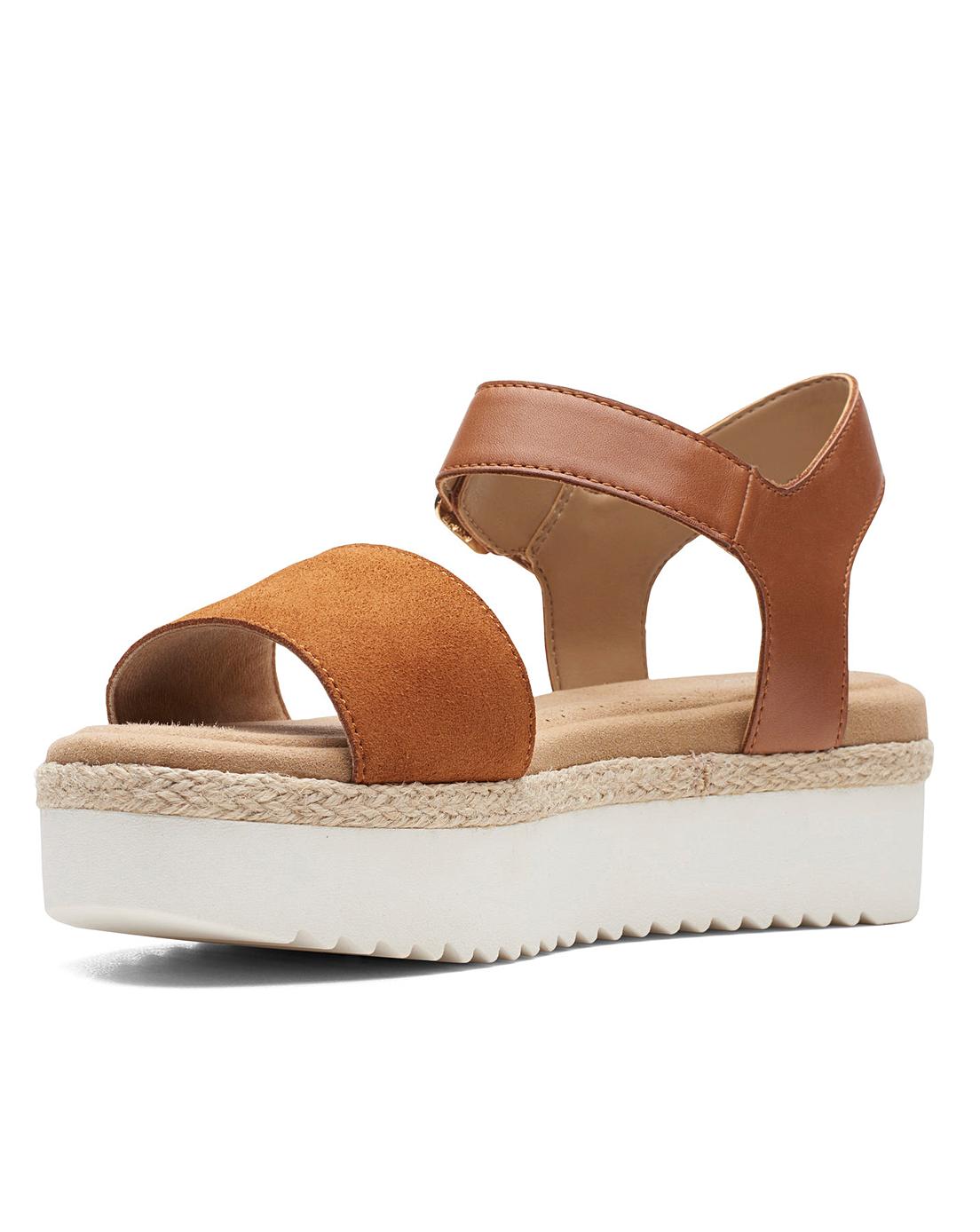 Clarks Lana Shore Sandals D Fit | Fashion World