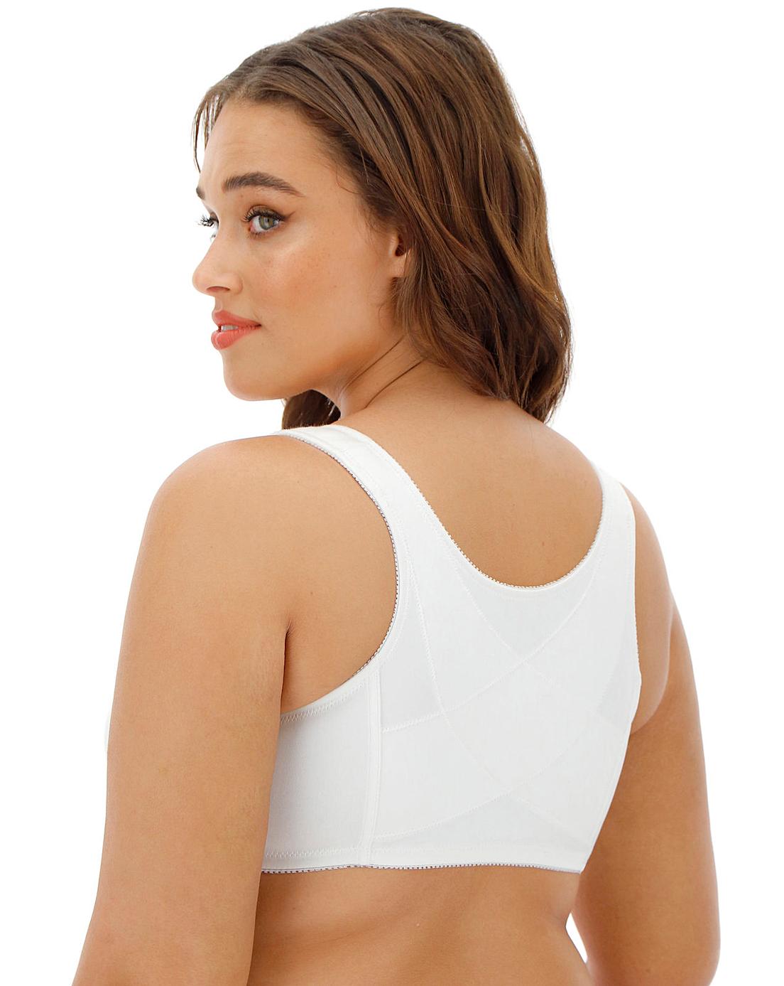 Bestform Front Fastening Non Wired Bra Simply Be