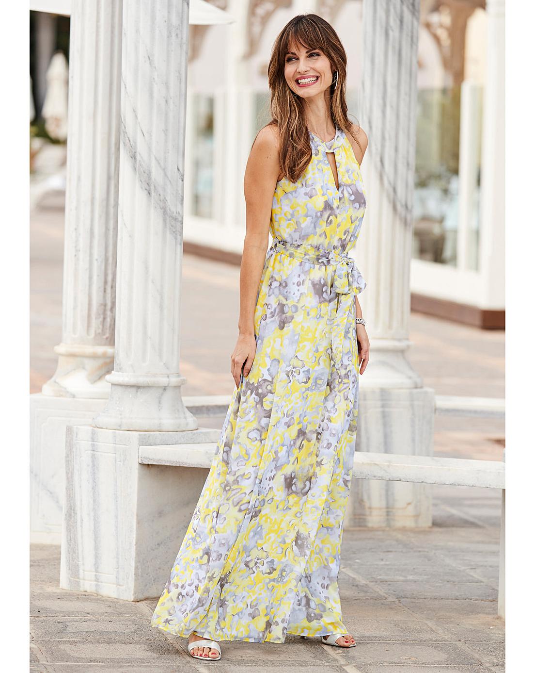 Together Print Maxi Dress  J D Williams