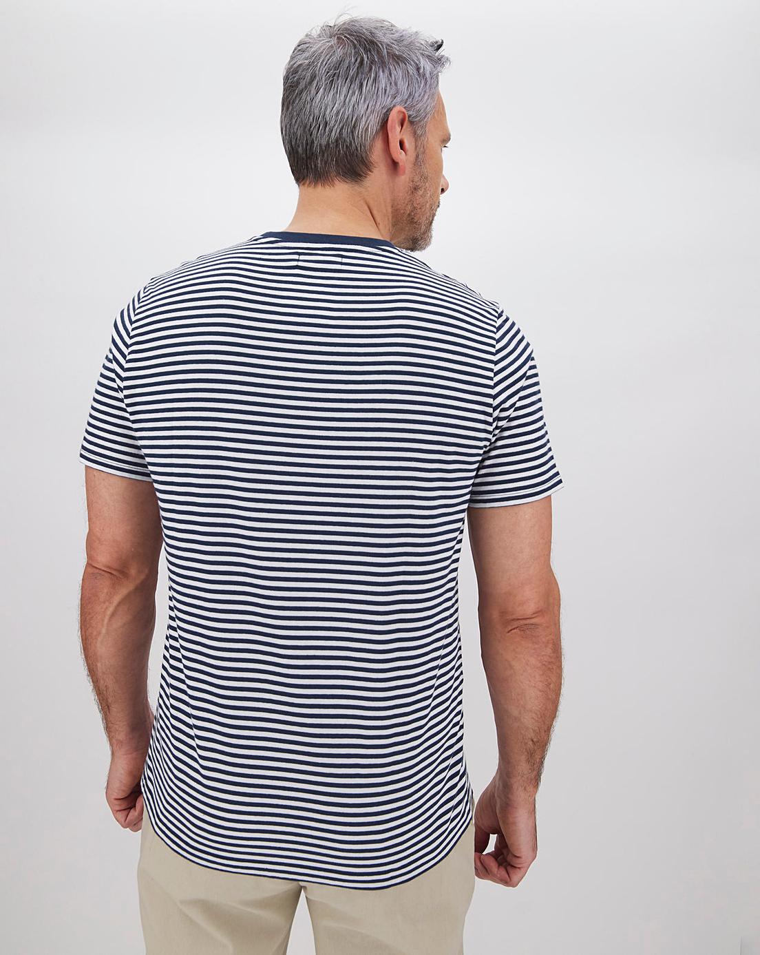 Classic Breton Stripe T-Shirt | Premier Man
