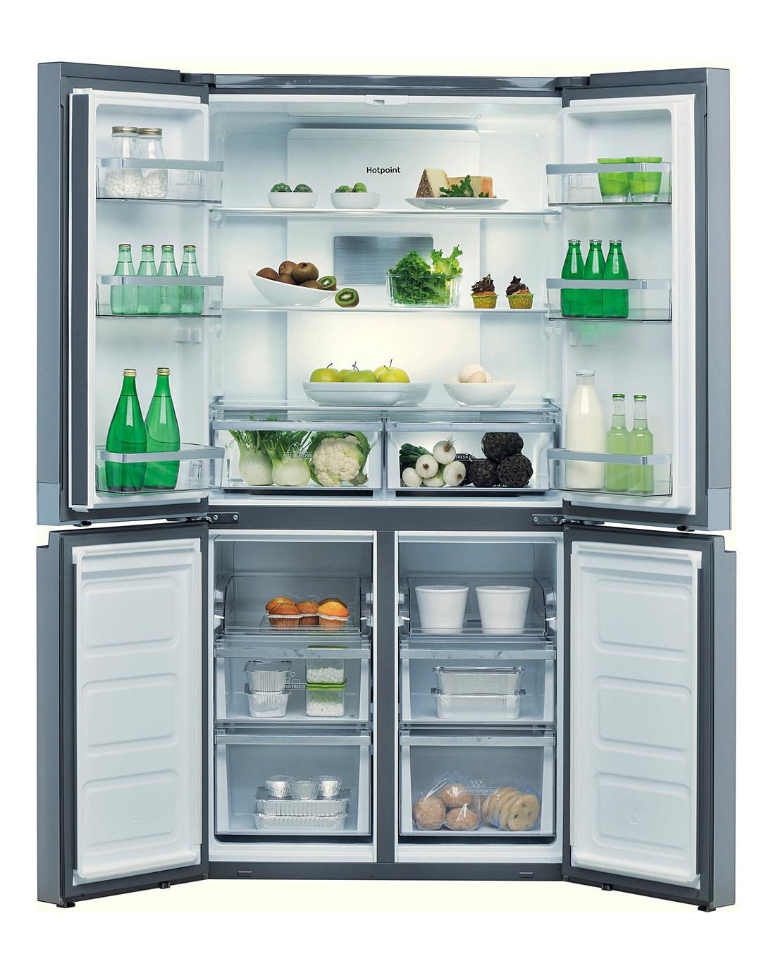 Hotpoint HQ9B1L1 American Fridge Freezer Home Essentials
