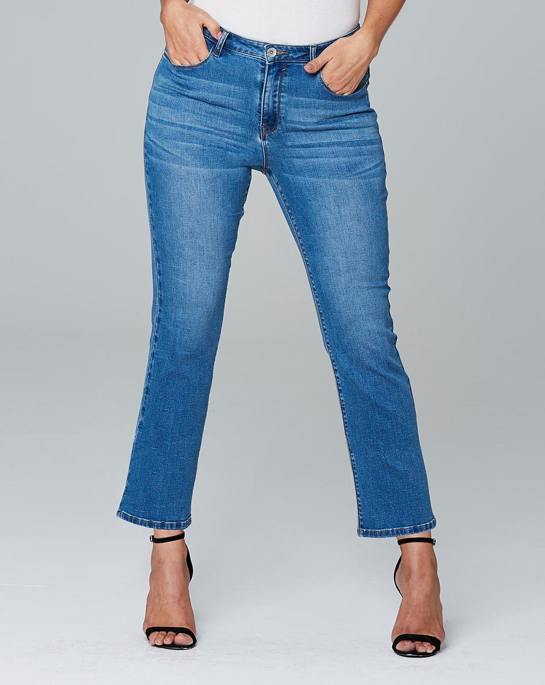 Lily Cropped Bootcut Jeans | Crazy Clearance