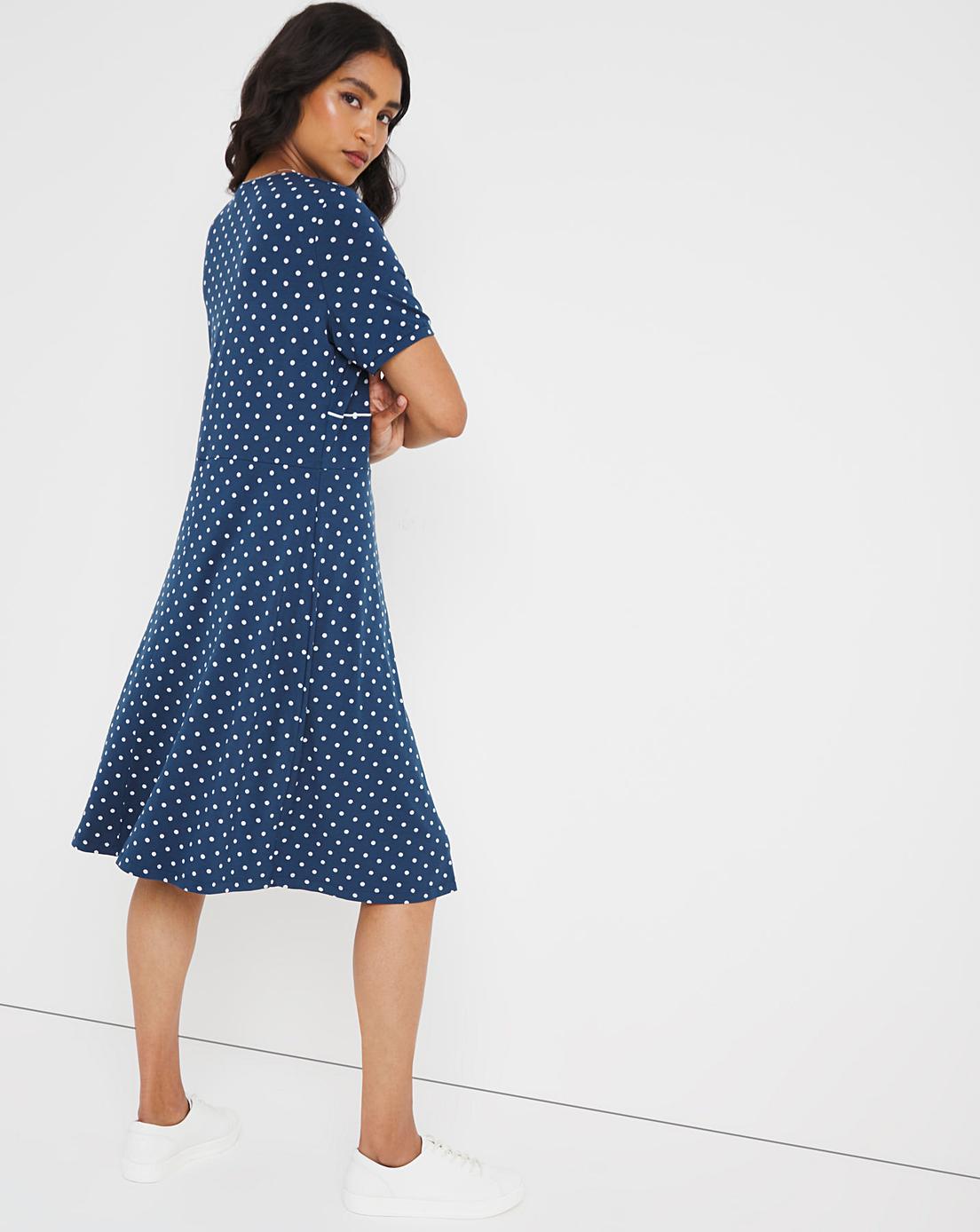 Joe Browns Perfect Polkadot Dress J D Williams
