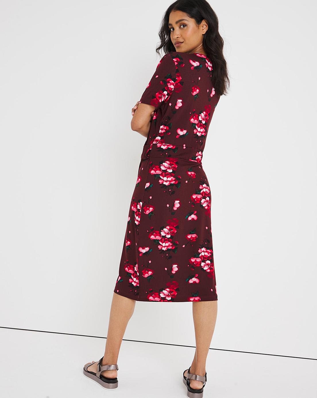 Joe Browns Florals Wrap Dress J D Williams