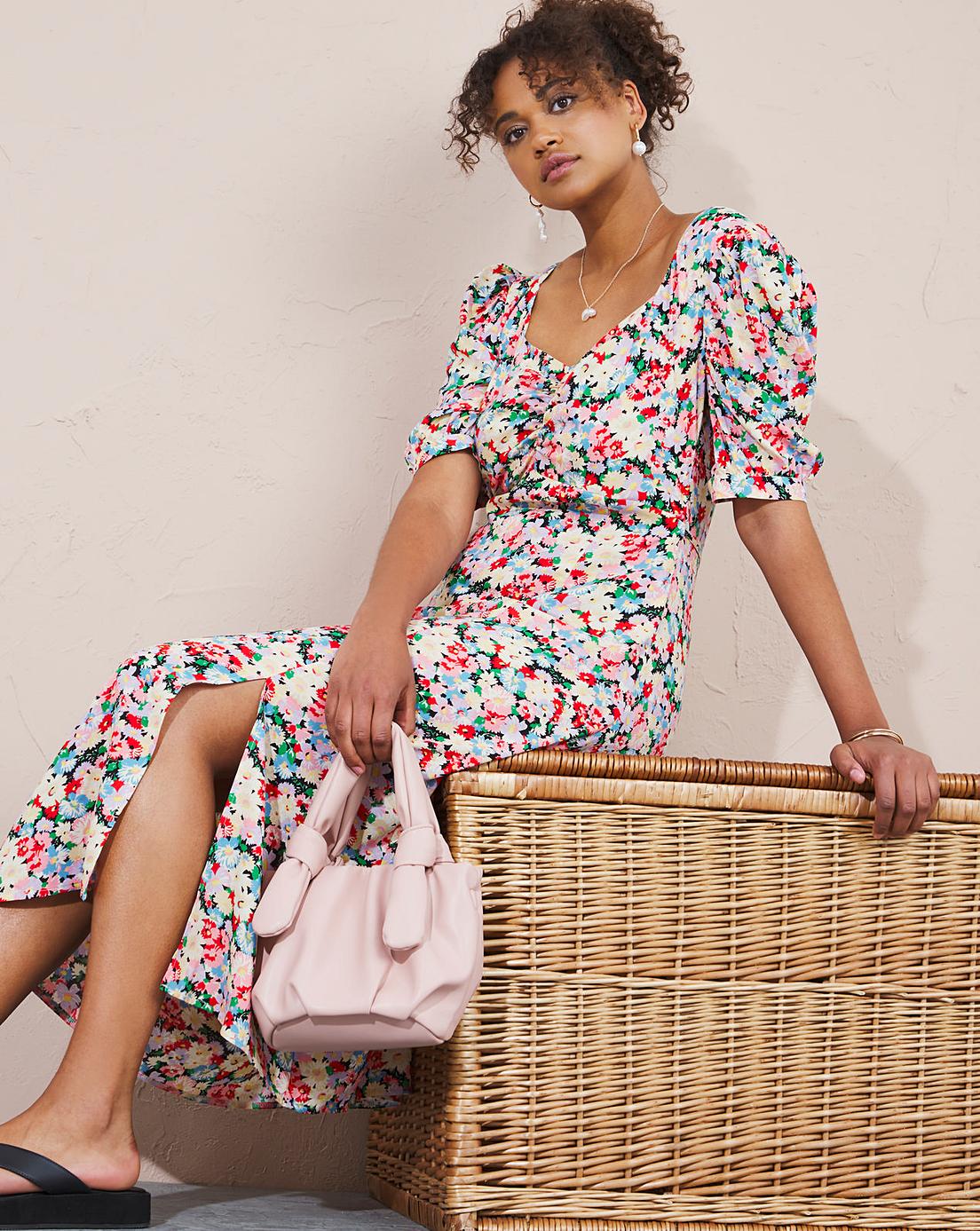 Nobody's Child Rosie Midi Dress Simply Be