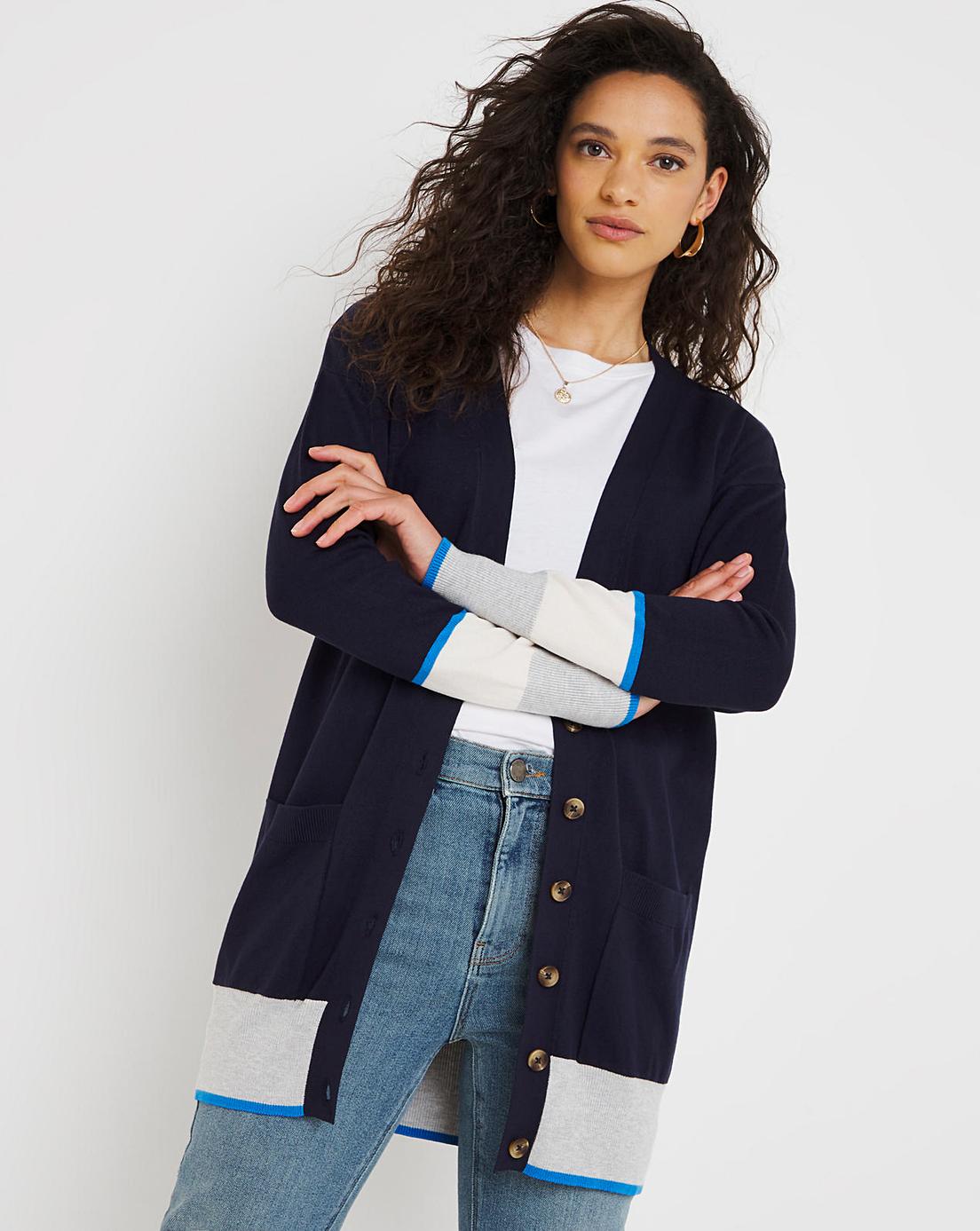 Boyfriend Cardigan | J D Williams