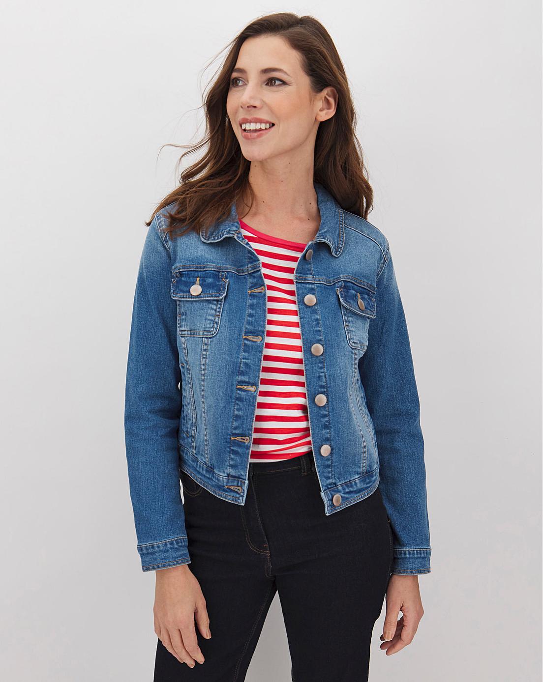 blue western jacket