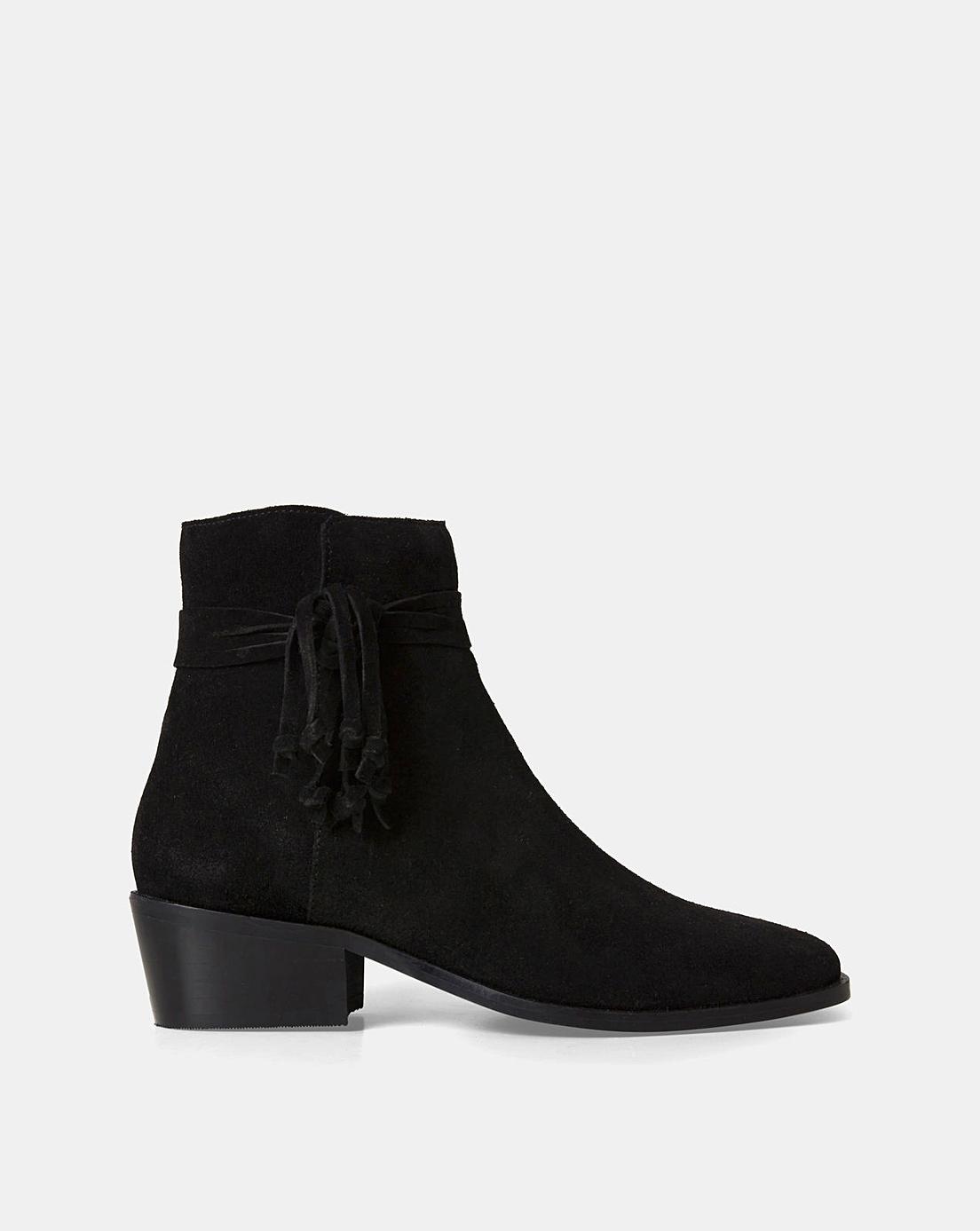 Joe Browns Suede Tassel Boots EEE Fit | J D Williams