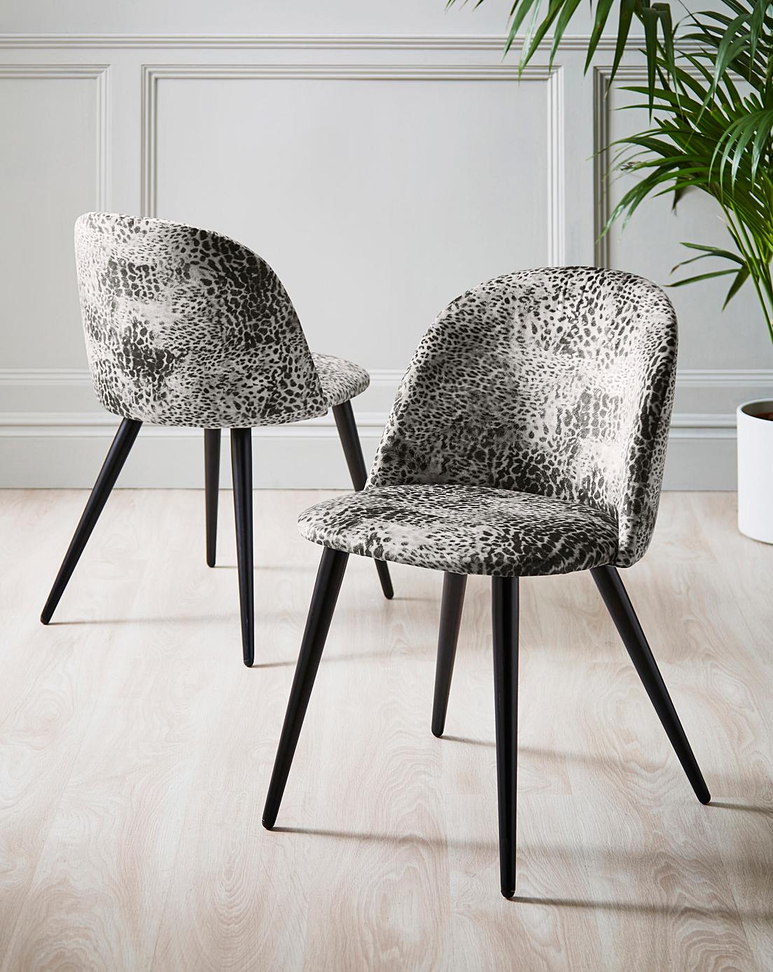 Savannah Pair of Dining Chairs Home Essentials
