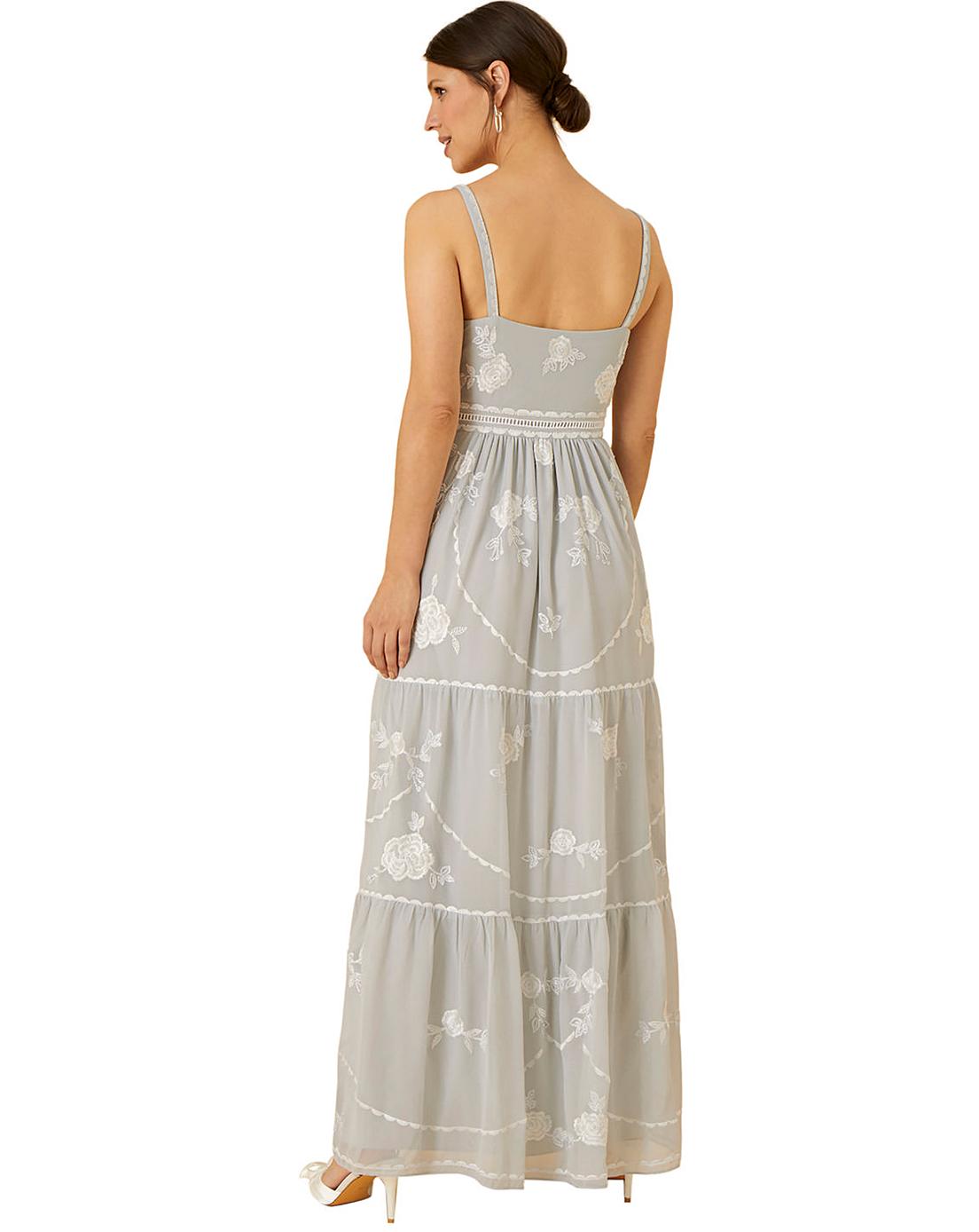 Monsoon Alexis Embellished Maxi Dress Simply Be