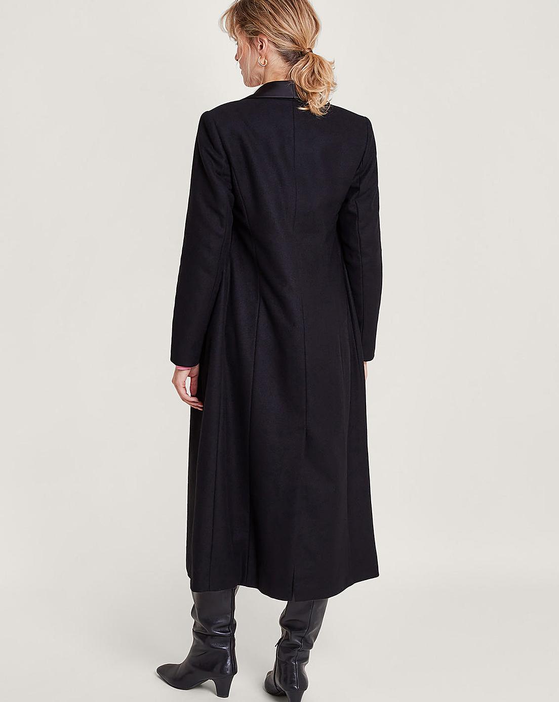 Monsoon Tallulah WoolRich Tuxedo Coat Ambrose Wilson