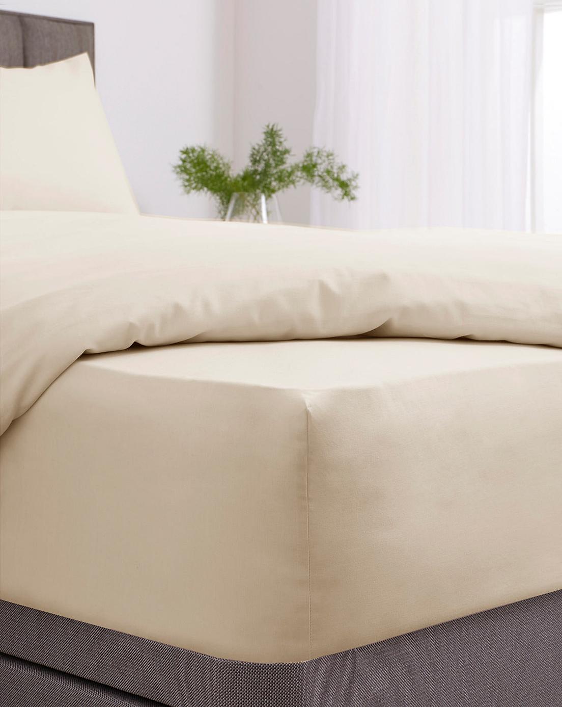 EasyCare Extra Deep Fitted Sheet Home Essentials