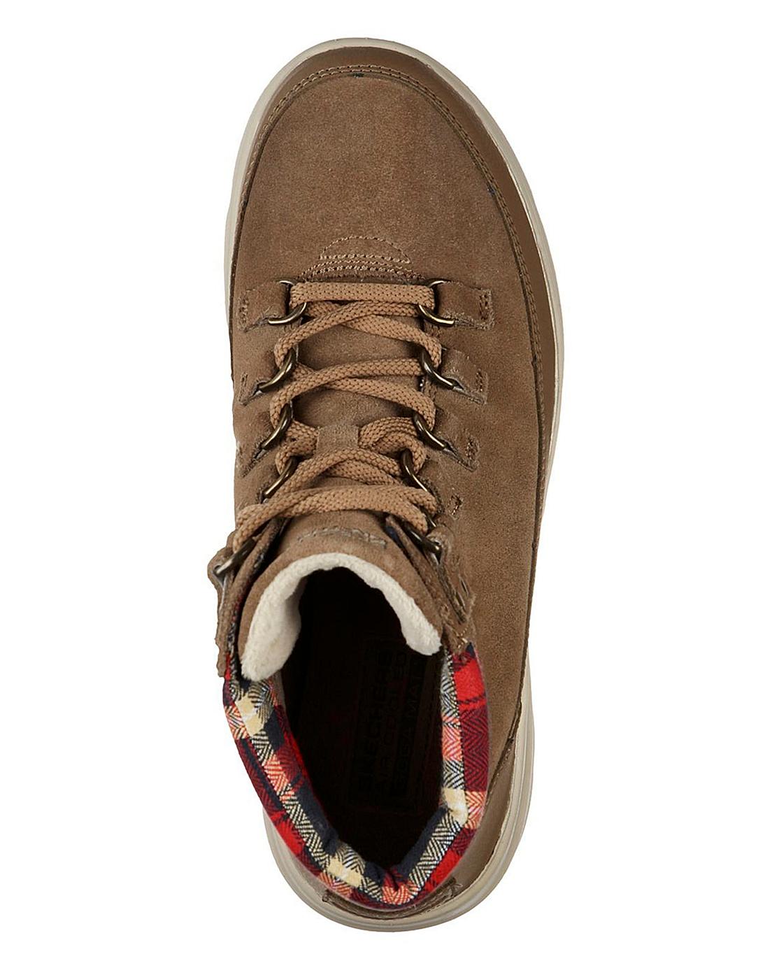 skechers glacial ultra lace up boot