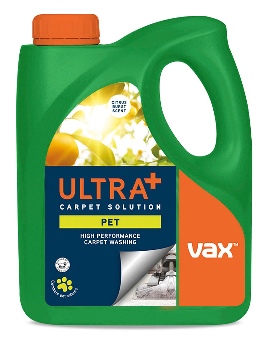 Vax 4Litre Ultra+ Pet Cleaning Solution J D Williams