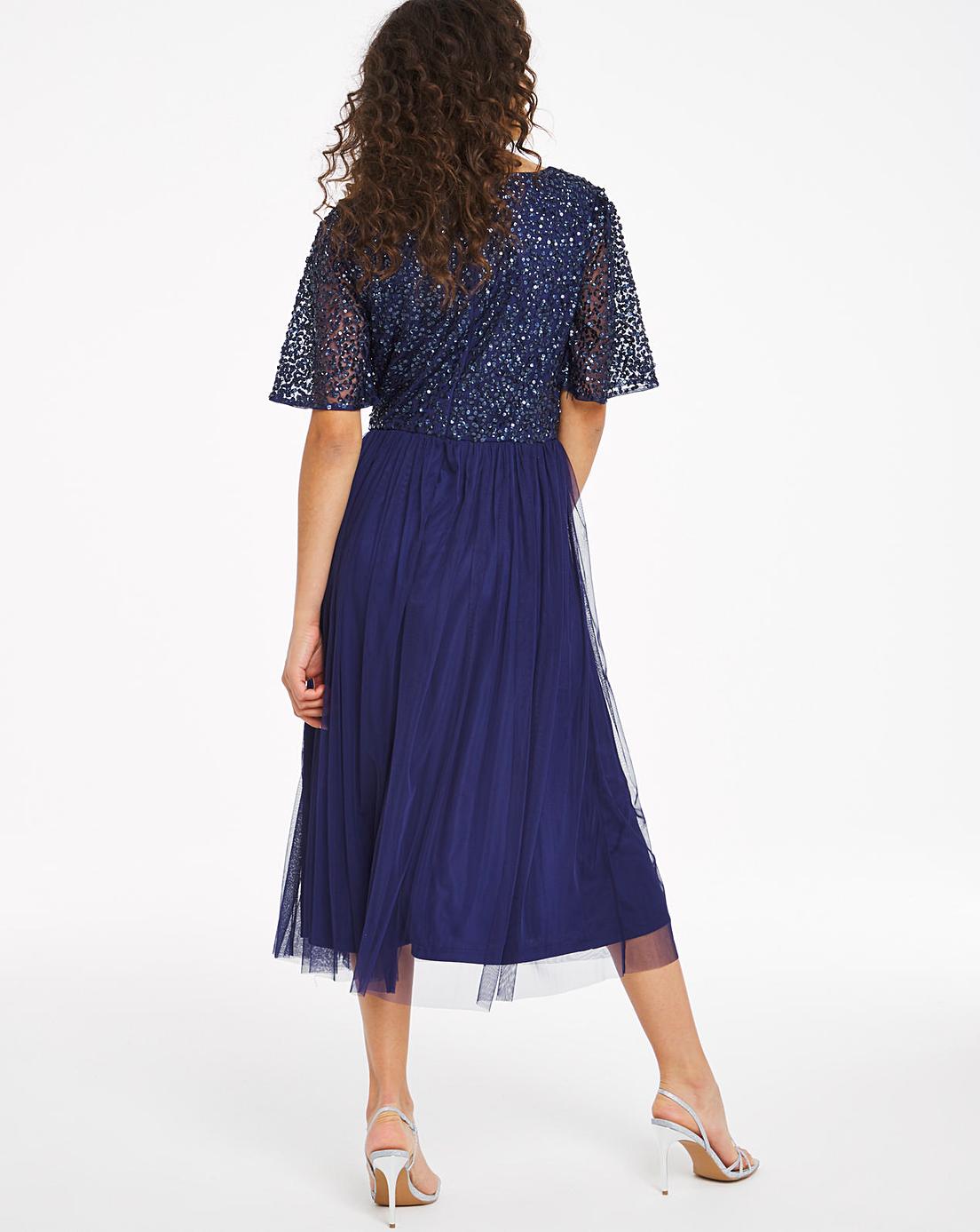 Joanna Hope Sequin Midi Dress J D Williams